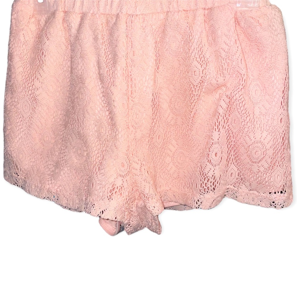 BearDance - Girls Light Pink Soft Shorts | 14/16